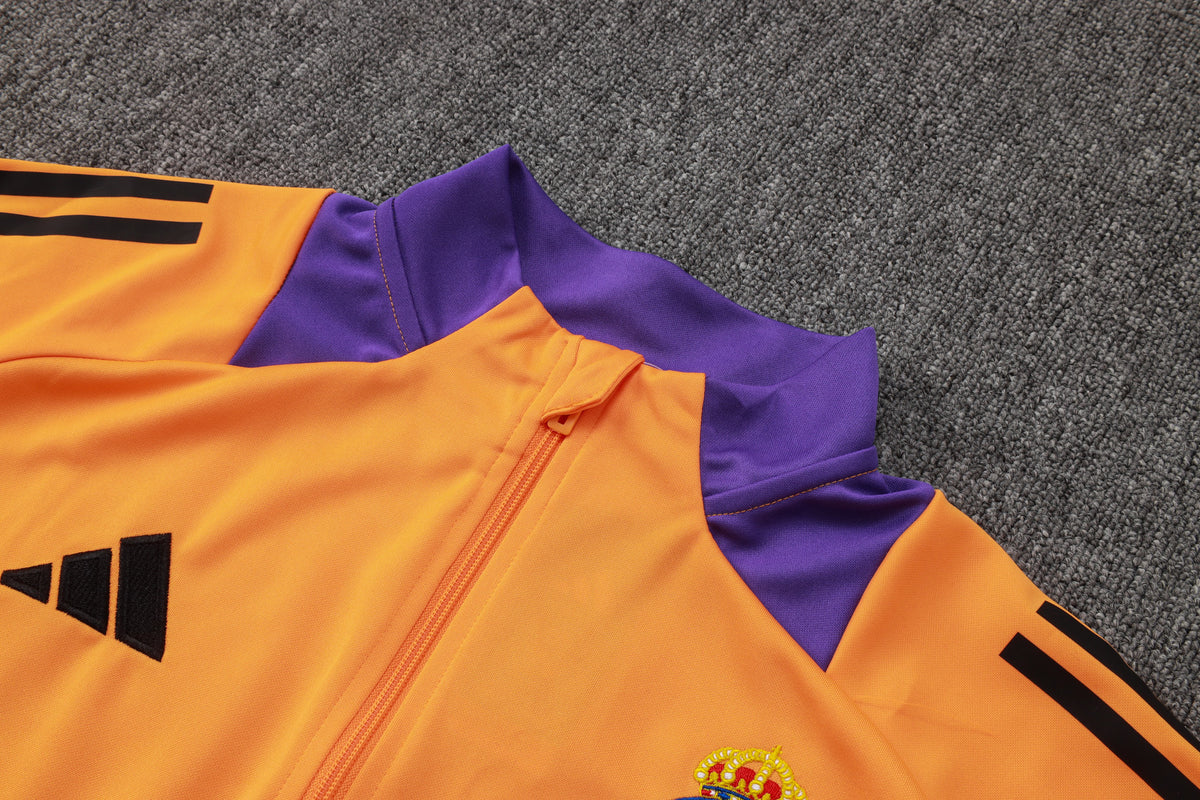 Survêtement Ensemble Veste Real Madrid 2024/25 Jaune