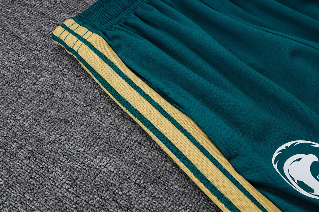 Survêtement Ensemble Veste Zip Arabie Saoudite Vert Foncé
