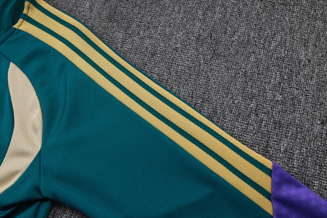 Survêtement Ensemble Veste Zip Arabie Saoudite Vert Foncé