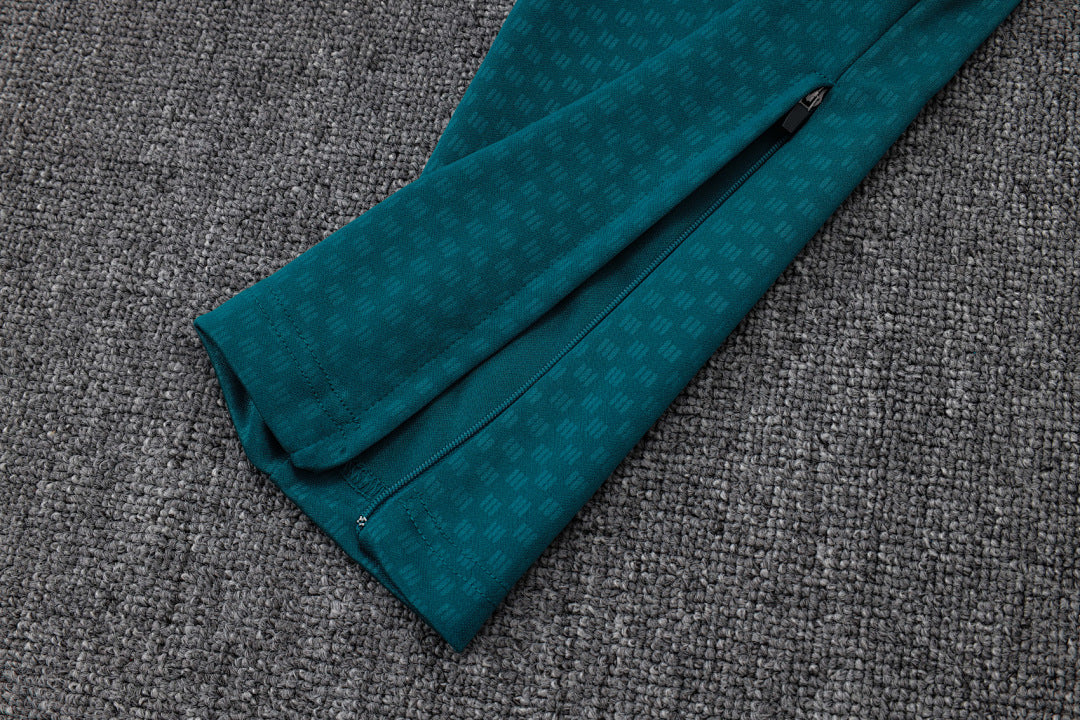 Survêtement Ensemble Veste Zip Arabie Saoudite Vert Foncé
