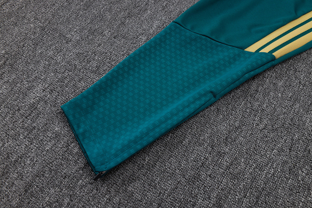 Survêtement Ensemble Veste Zip Arabie Saoudite Vert Foncé