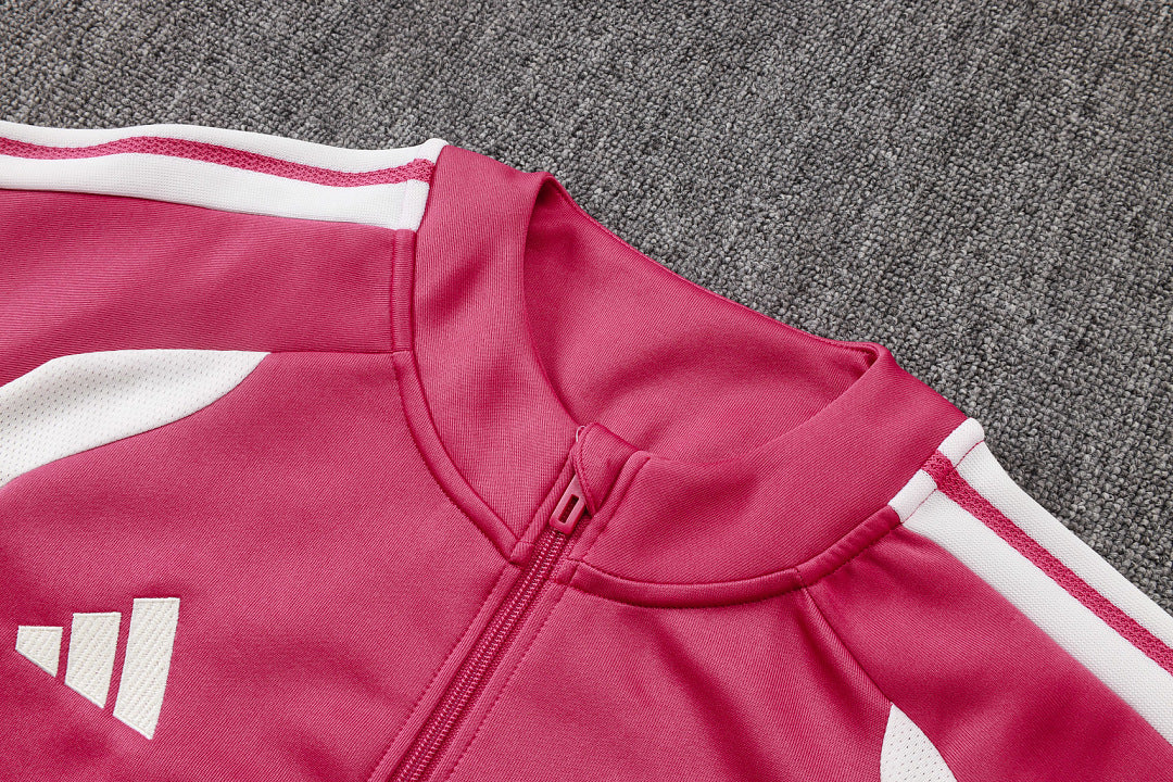 Survêtement Ensemble Veste Zippée Real Madrid Rose