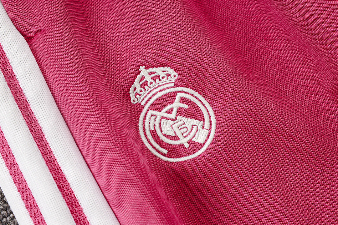 Survêtement Ensemble Veste Zippée Real Madrid Rose