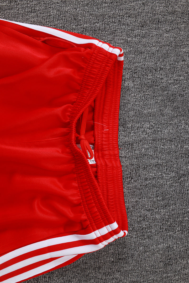 Survêtement Ensemble Veste Zippée Rouge
