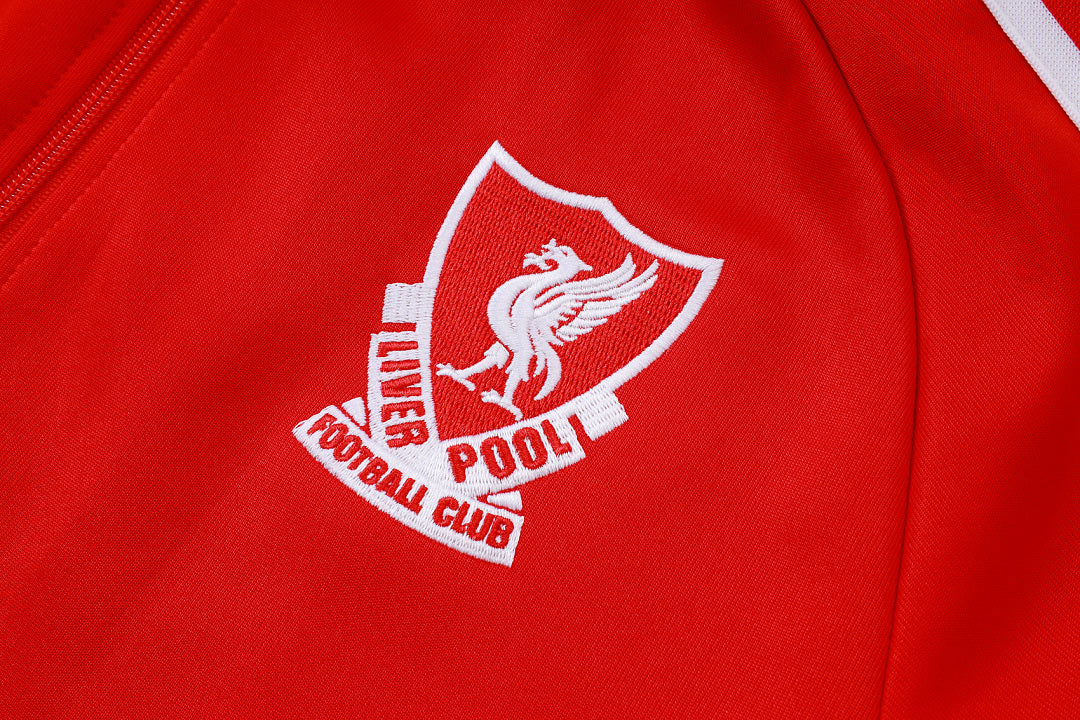 Survêtement Ensemble Veste Zippée Rouge