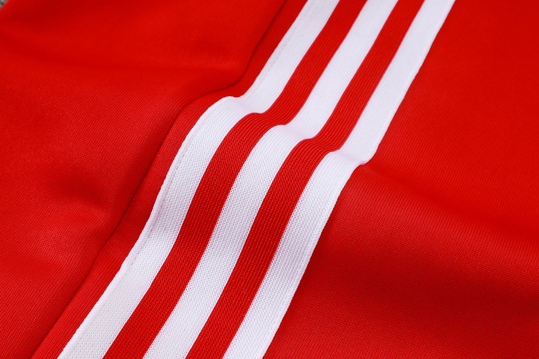 Survêtement Ensemble Veste Zippée Rouge