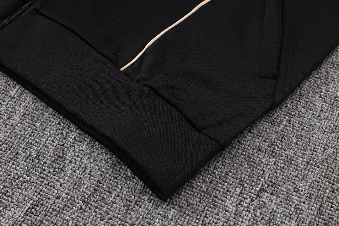 Survêtement Veste Arsenal Noir Rétro 2025/26
