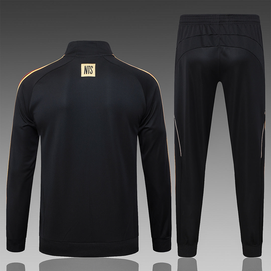 Survêtement Veste Arsenal Noir Rétro 2025/26