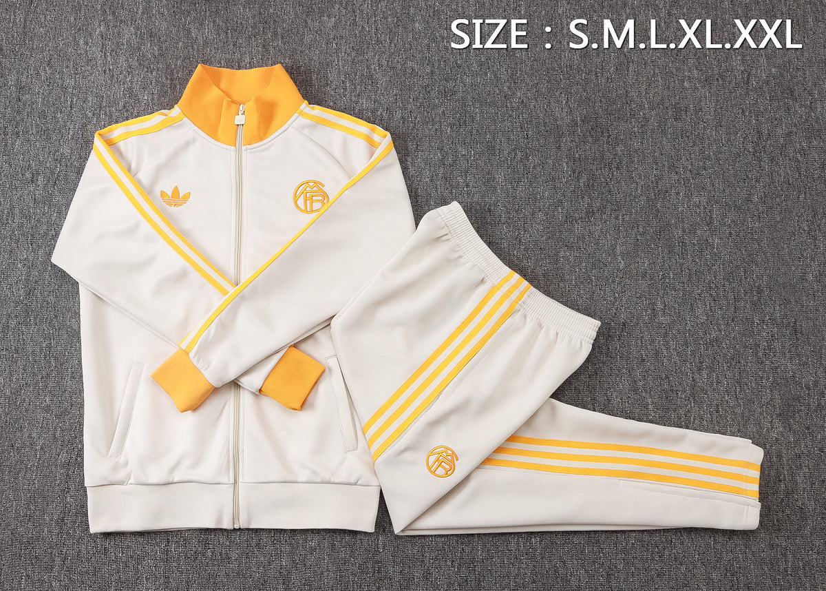 Survêtement Veste Bayern Munich Beige Col Orange 2026/27