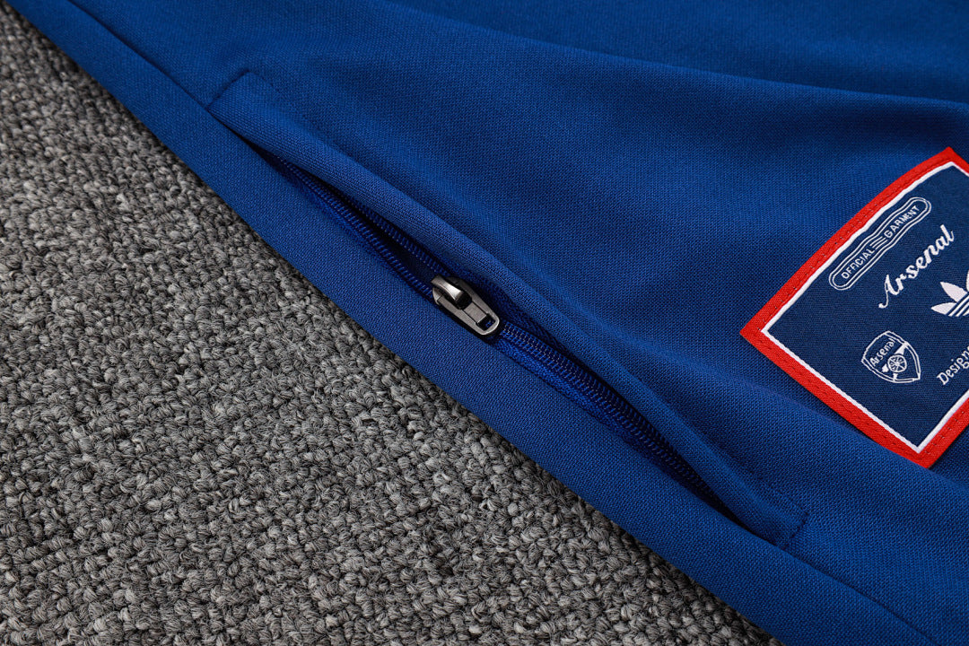 Survêtement Veste Jogging Arsenal 2025/26 Bleu Rétro