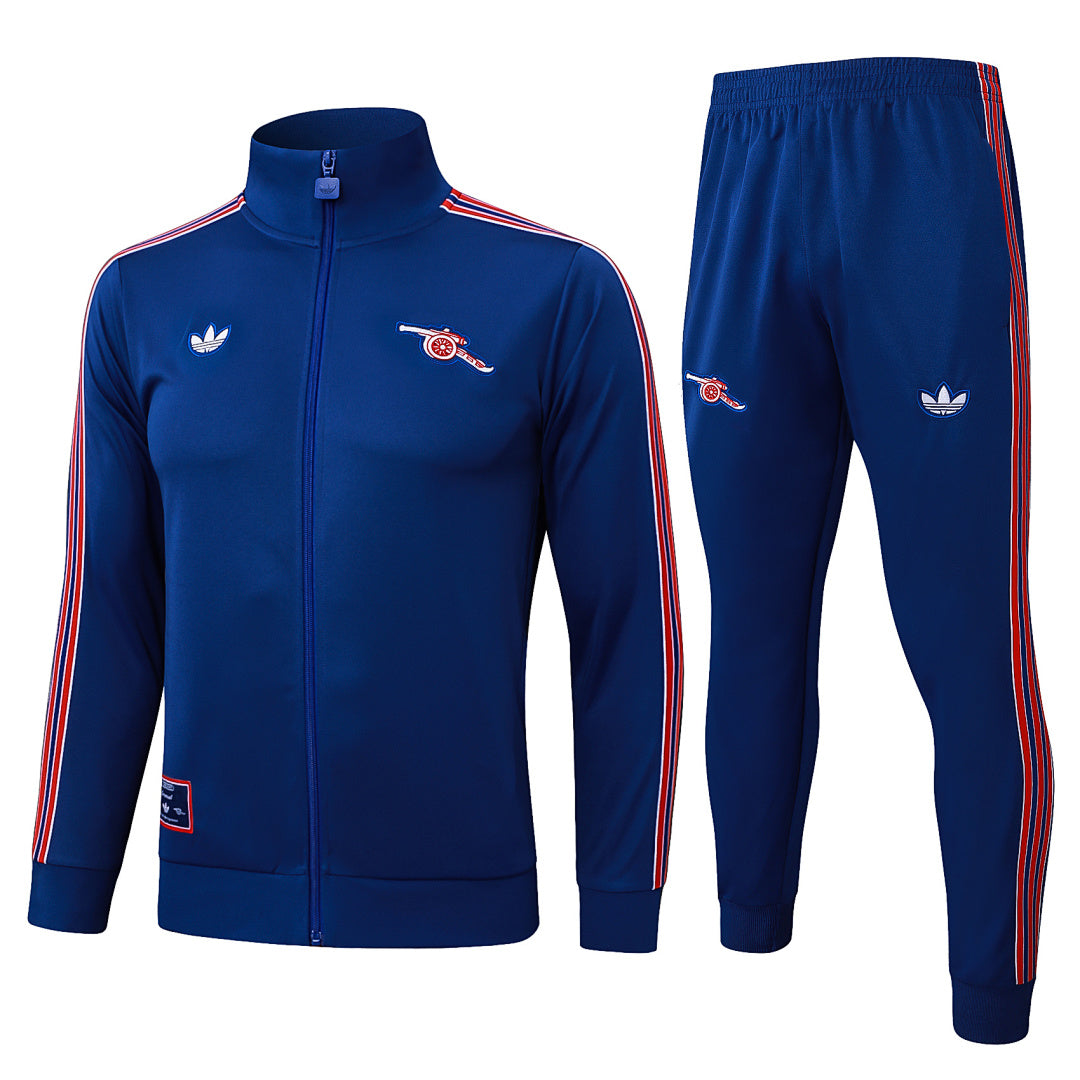 Survêtement Veste Jogging Arsenal 2025/26 Bleu Rétro