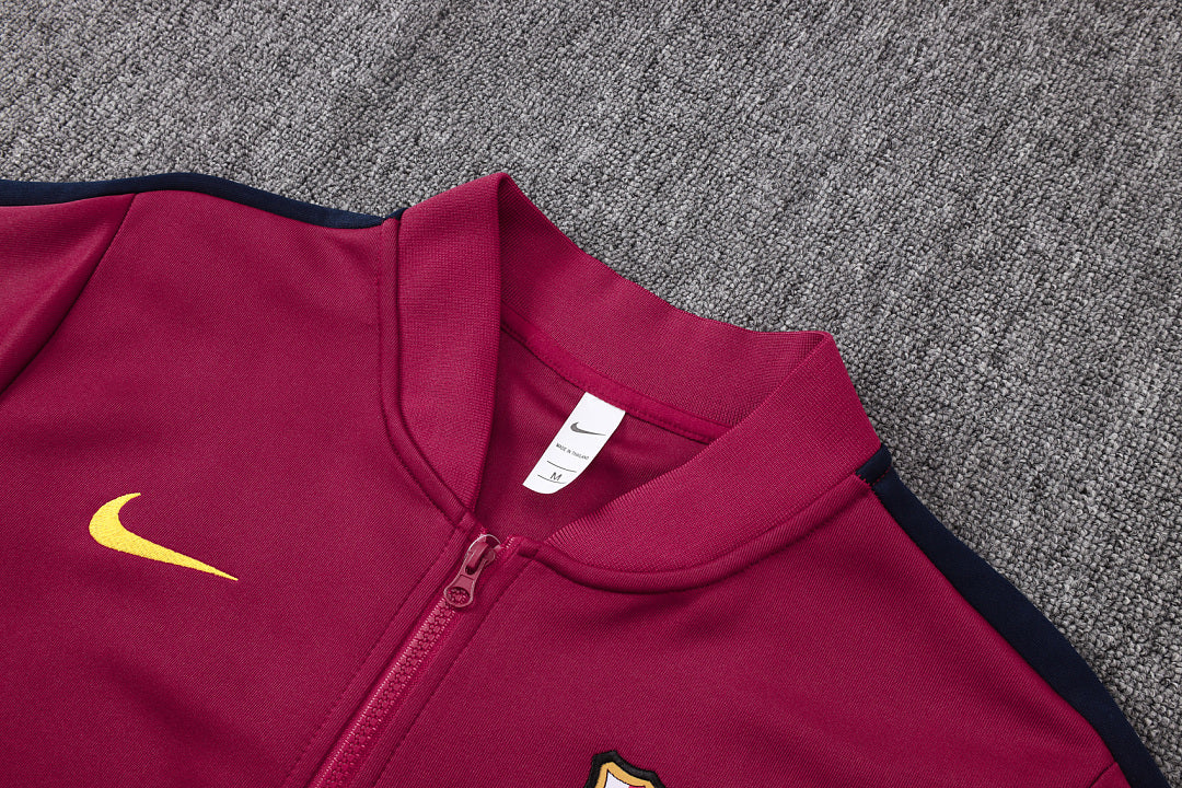 Survêtement Veste Jogging Capuche Bordeaux 2026/27