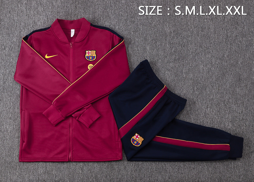 Survêtement Veste Jogging Capuche Bordeaux 2026/27