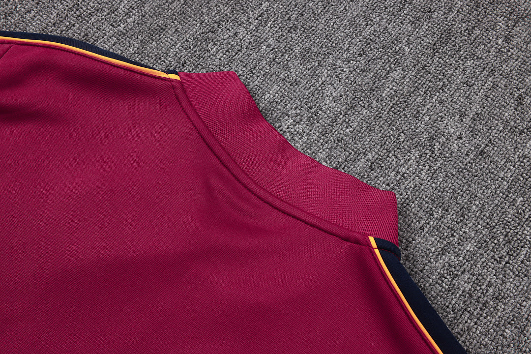 Survêtement Veste Jogging Capuche Bordeaux 2026/27