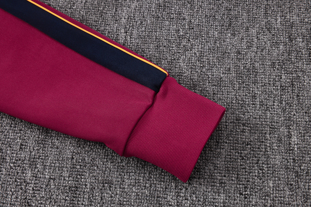 Survêtement Veste Jogging Capuche Bordeaux 2026/27