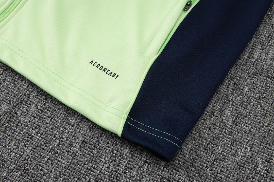 Survêtement Veste Jogging Real Madrid 2025/26 Vert Clair