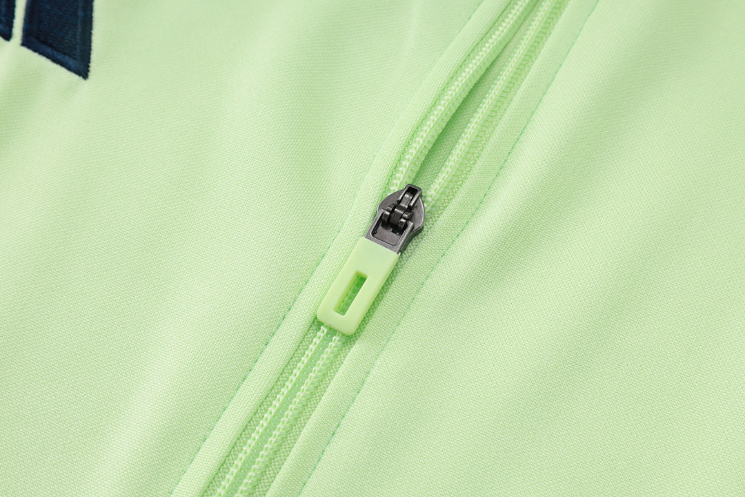 Survêtement Veste Jogging Real Madrid 2025/26 Vert Clair