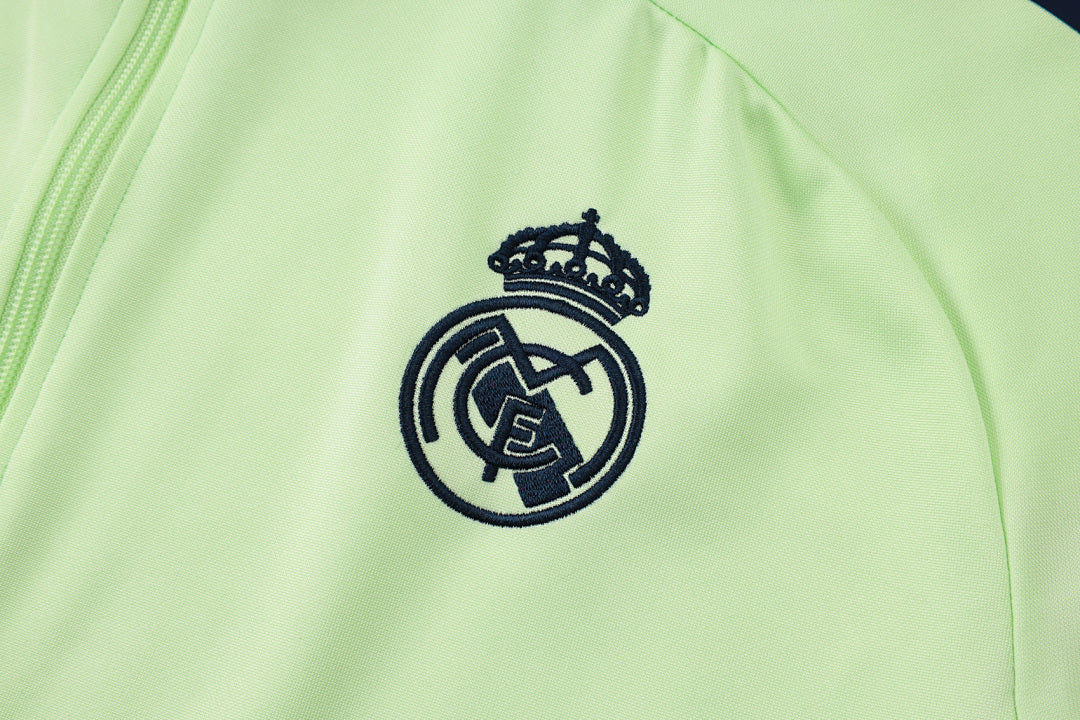 Survêtement Veste Jogging Real Madrid 2025/26 Vert Clair