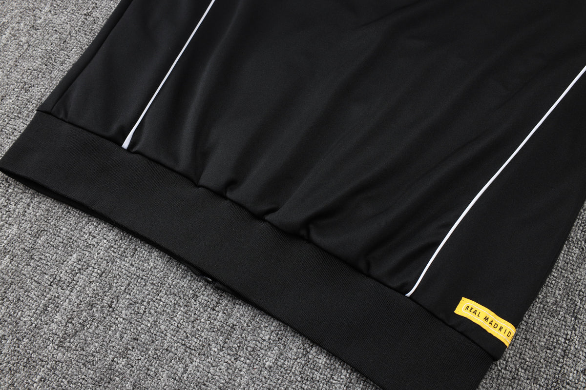 Survêtement Veste Jogging Real Madrid Vintage Noir 2025/26