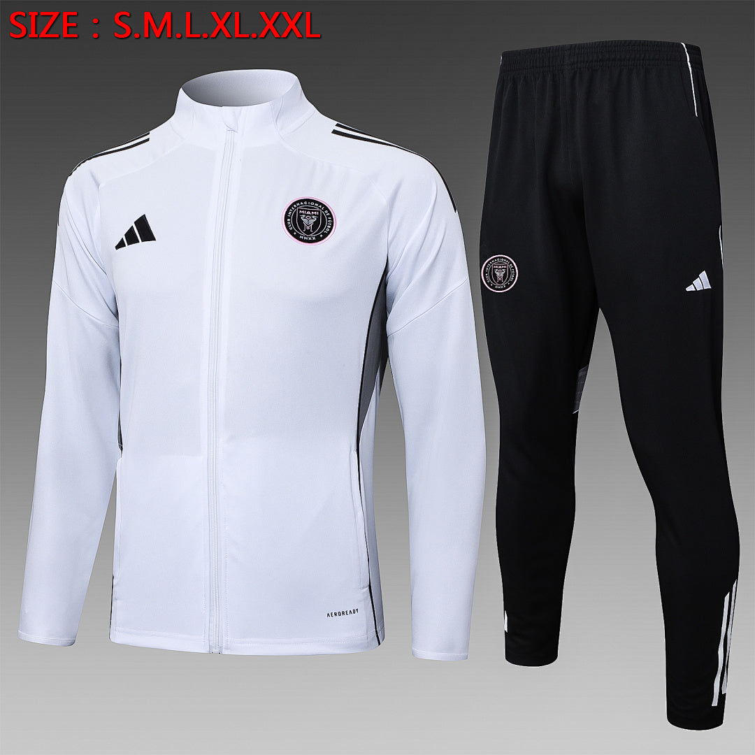Survêtement Veste Zip Miami 2025/26 Blanc