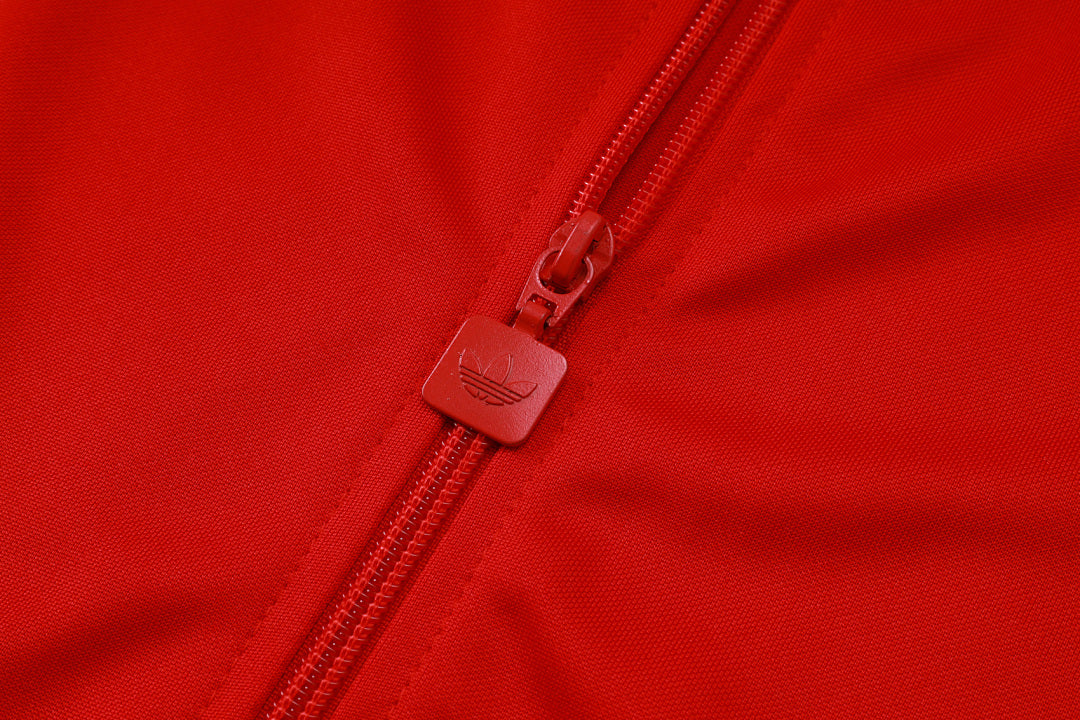 Survêtement Veste Zip Rétro Manchester United Rouge 2025/26