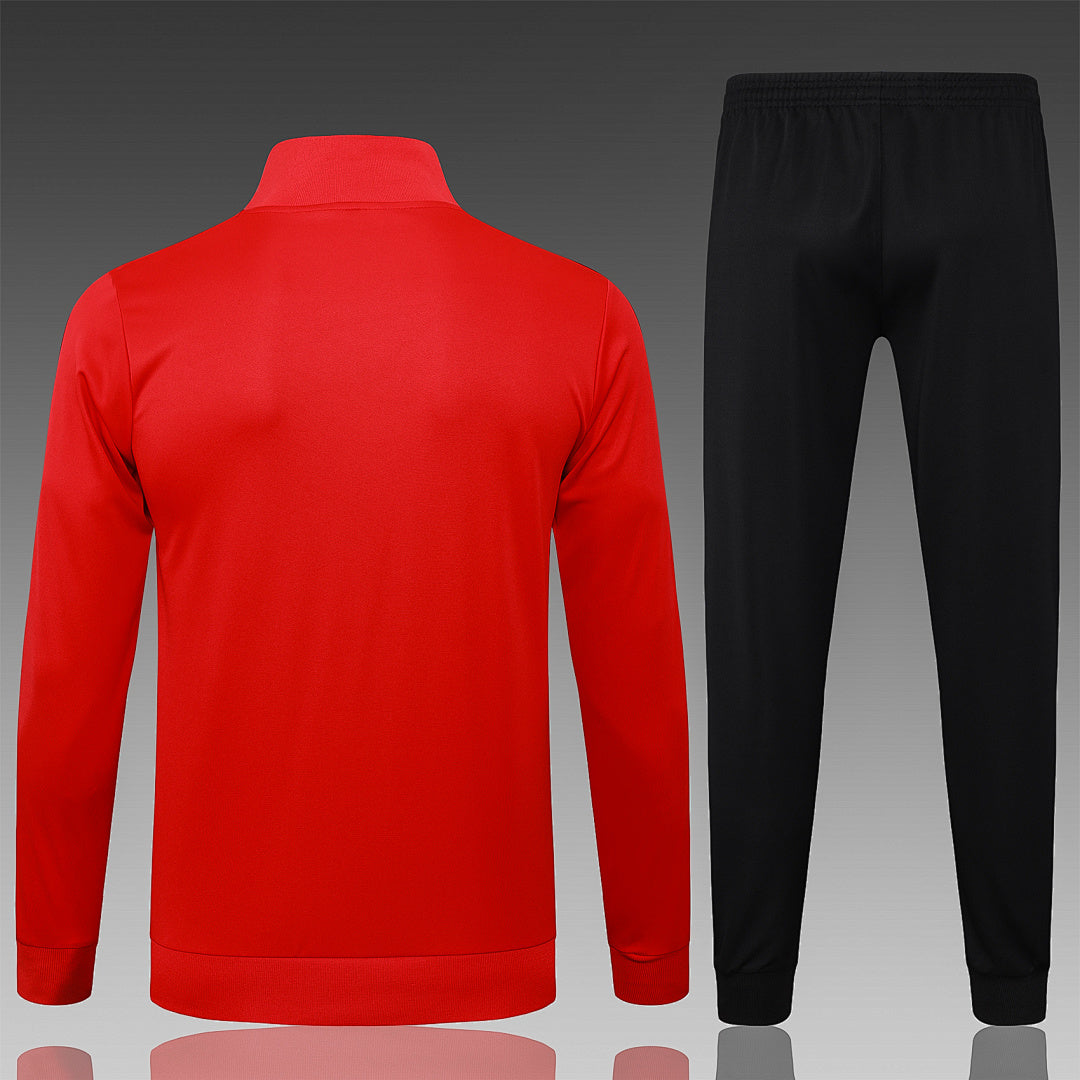 Survêtement Veste Zip Rétro Manchester United Rouge 2025/26