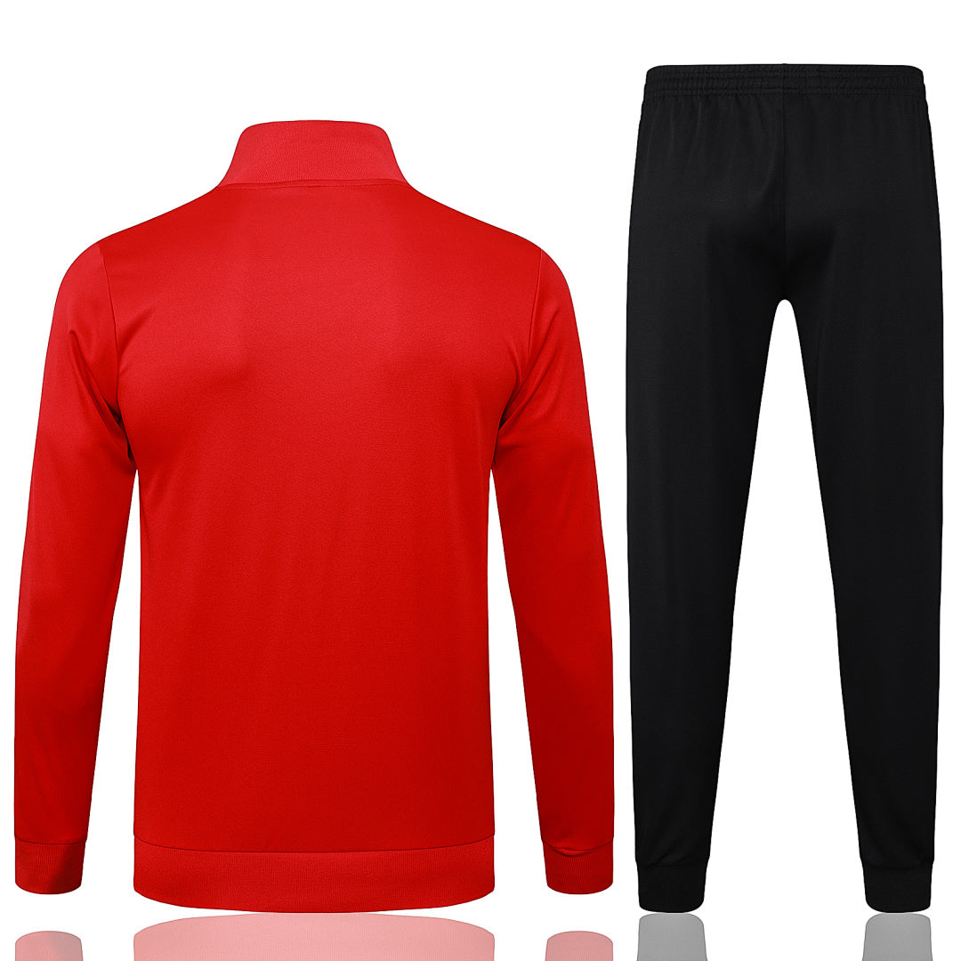 Survêtement Veste Zip Rétro Manchester United Rouge 2025/26