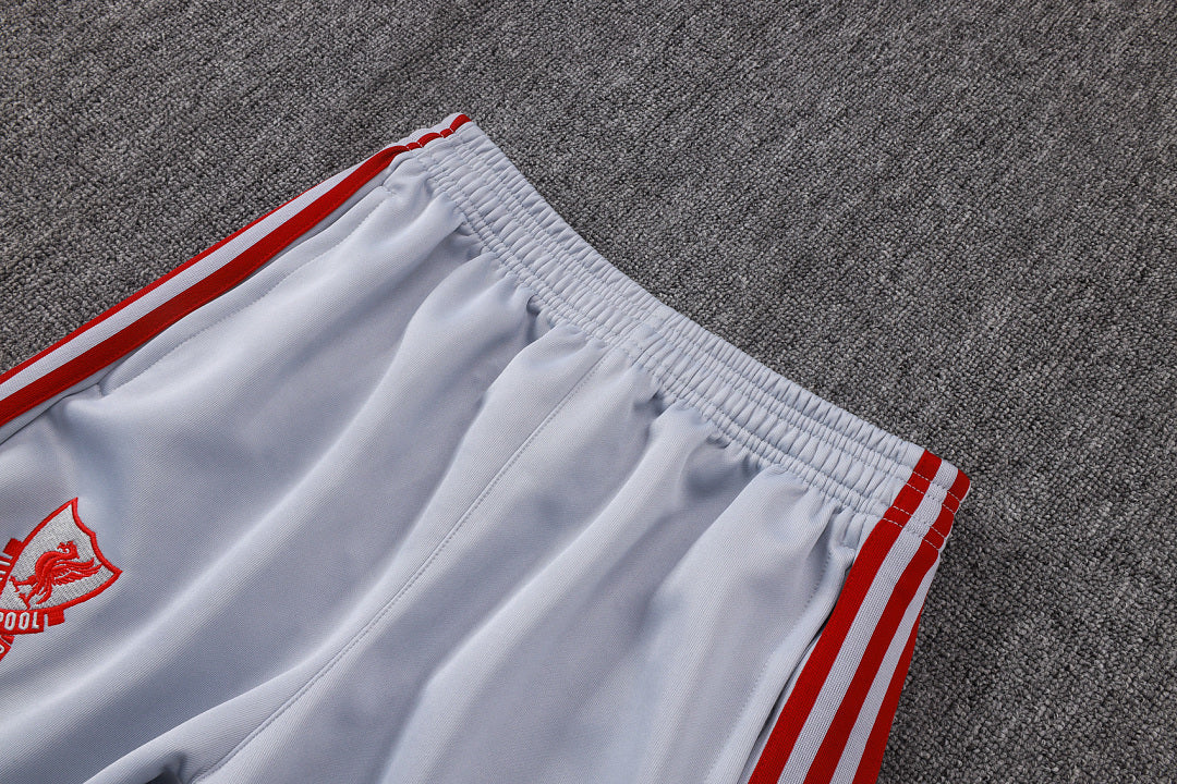 Survêtement Veste zippée Liverpool Gris Blanc