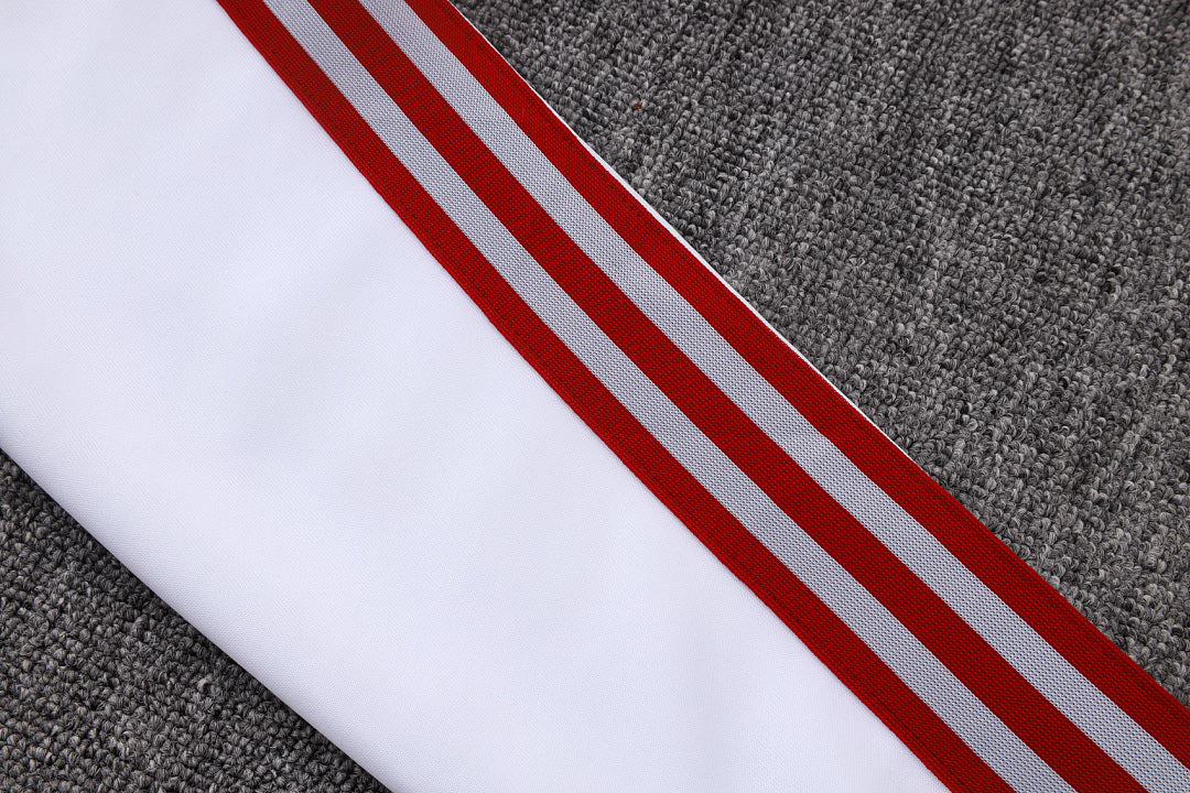 Survêtement Veste zippée Liverpool Gris Blanc
