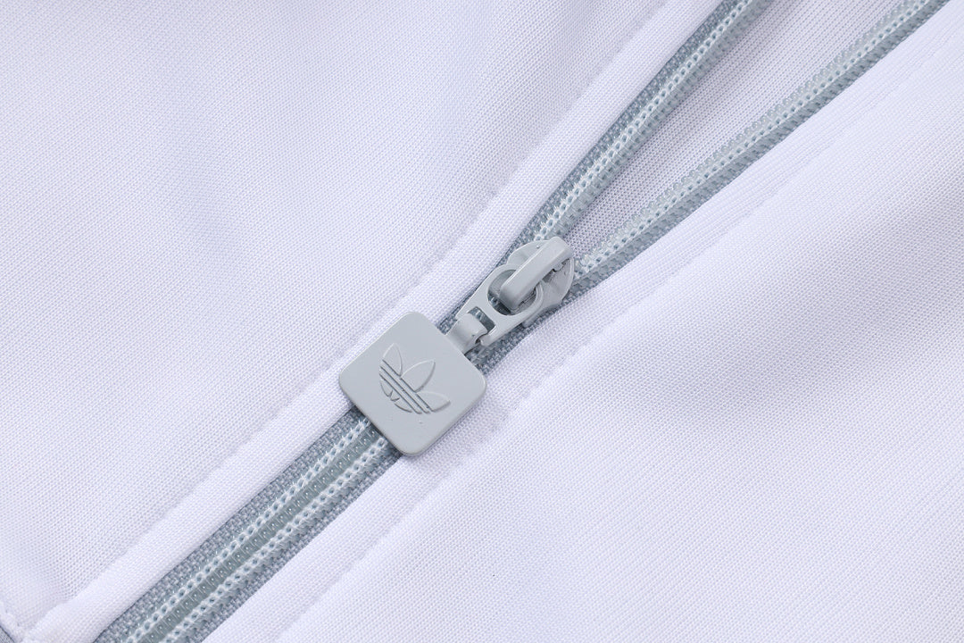 Survêtement Veste zippée Liverpool Gris Blanc