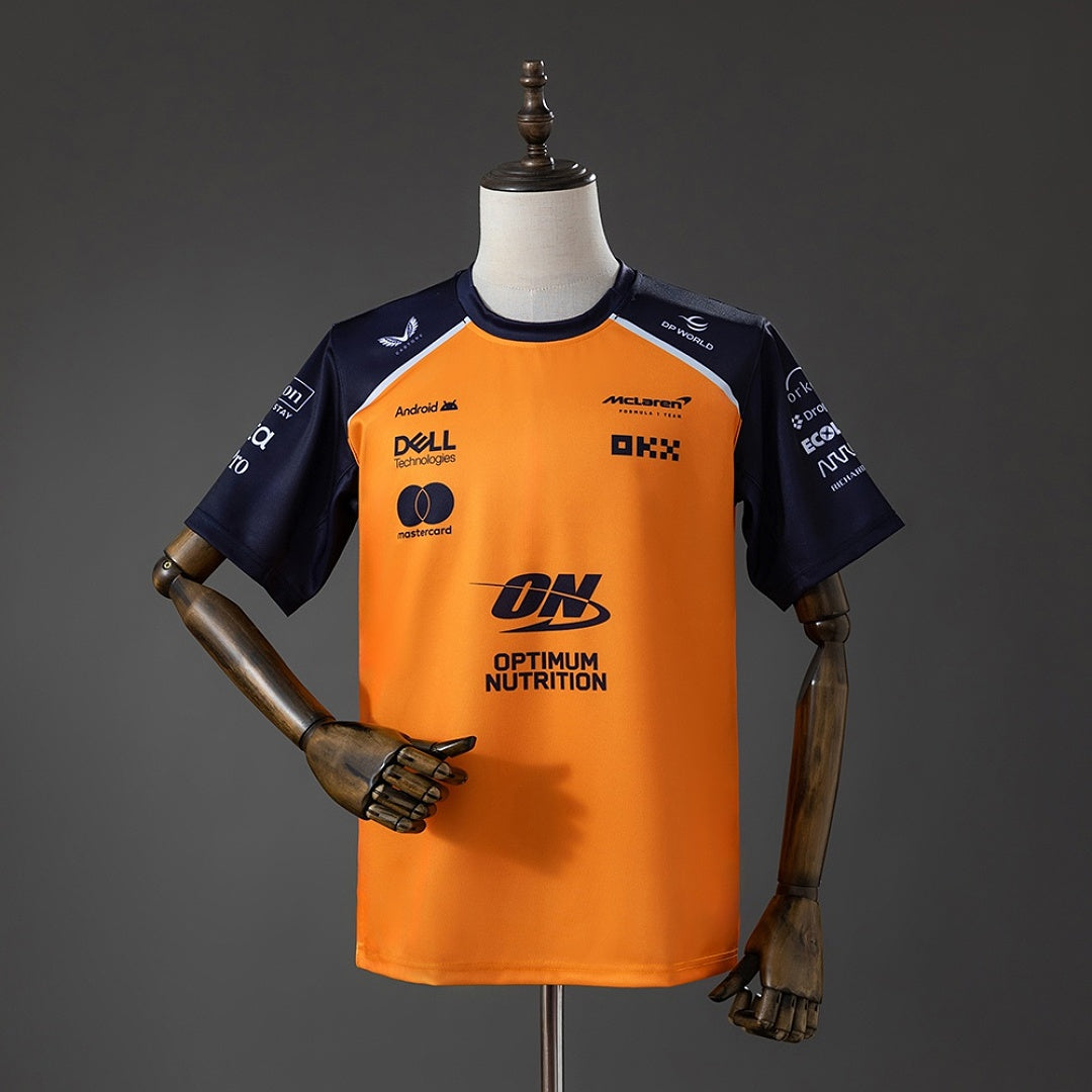 T-Shirt Formula 1 Orange et Noir
