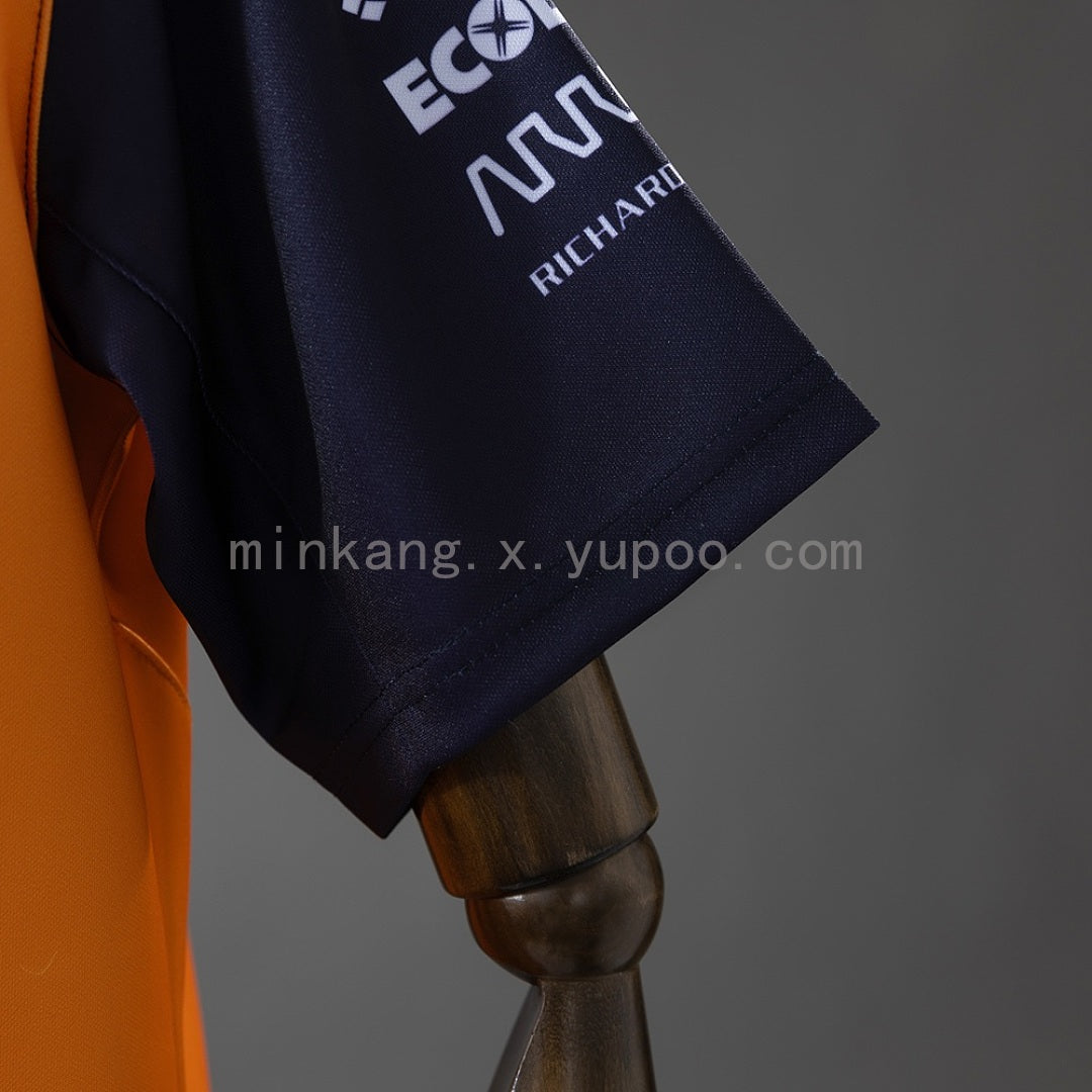 T-Shirt Formula 1 Orange et Noir
