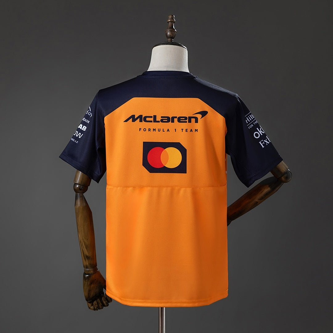 T-Shirt Formula 1 Orange et Noir