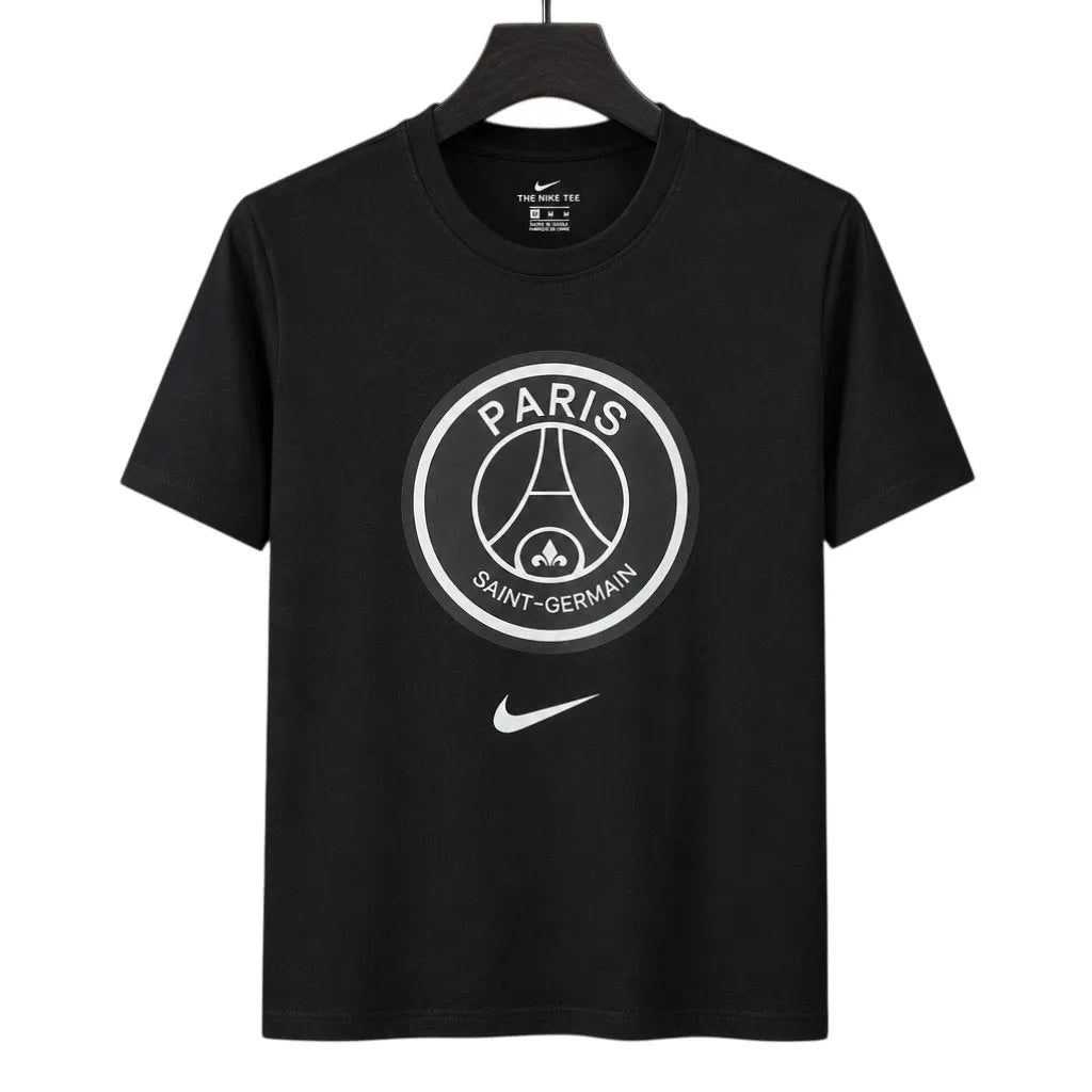 T-shirt PSG Noir – Édition Paris Saint-Germain - 2026