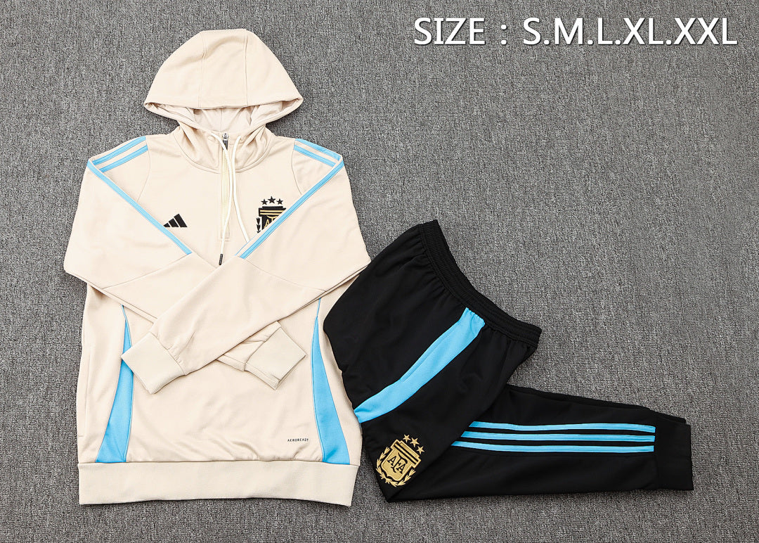 Veste à Capuche Argentine 2024/25 - Demi-Zip