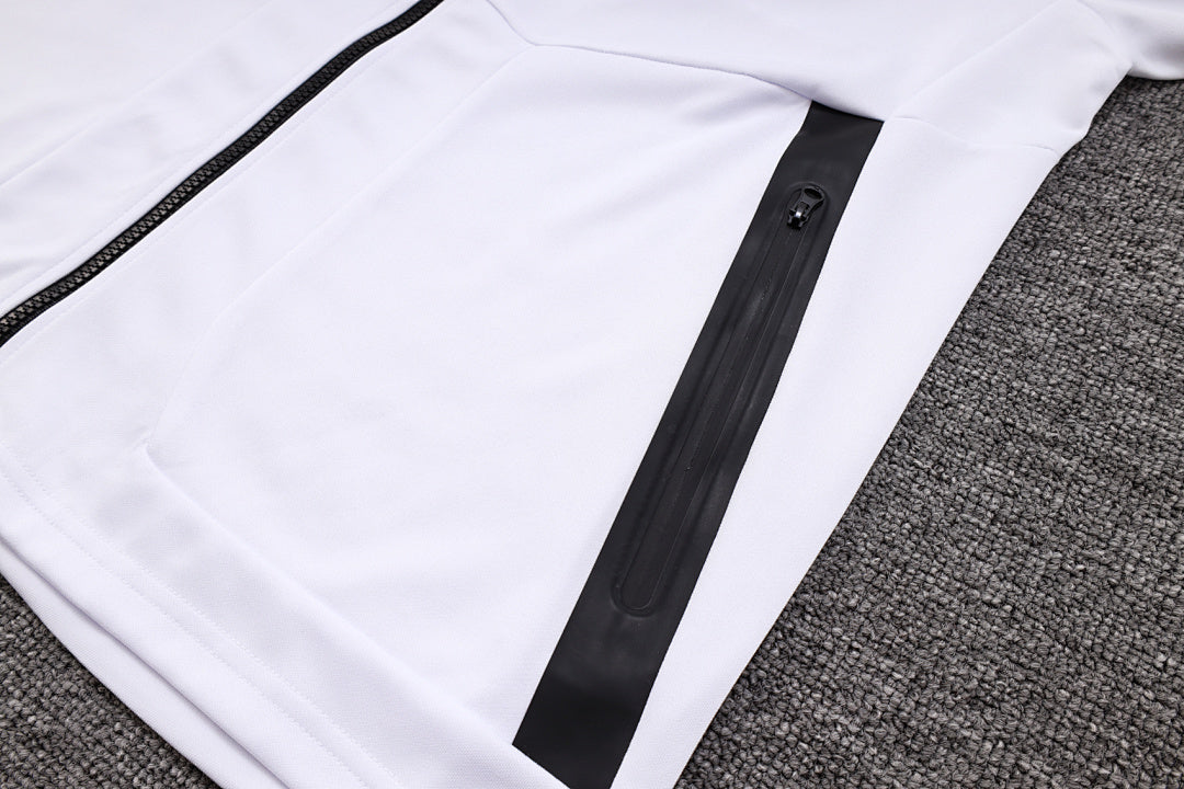 Veste à Capuche Zippée 2023/24 Blanc