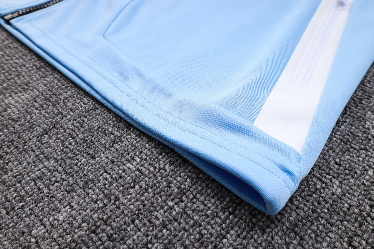 Veste à Capuche Zippée 2023/24 Bleu Clair