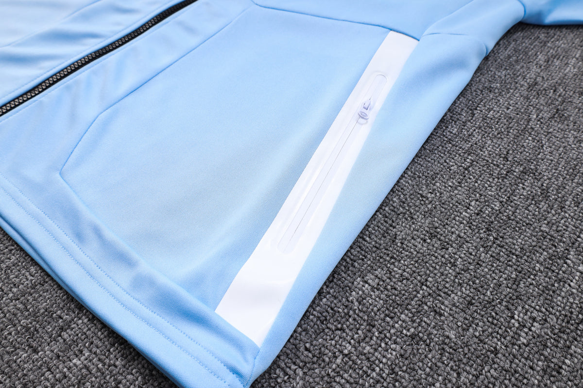 Veste à Capuche Zippée 2023/24 Bleu Clair