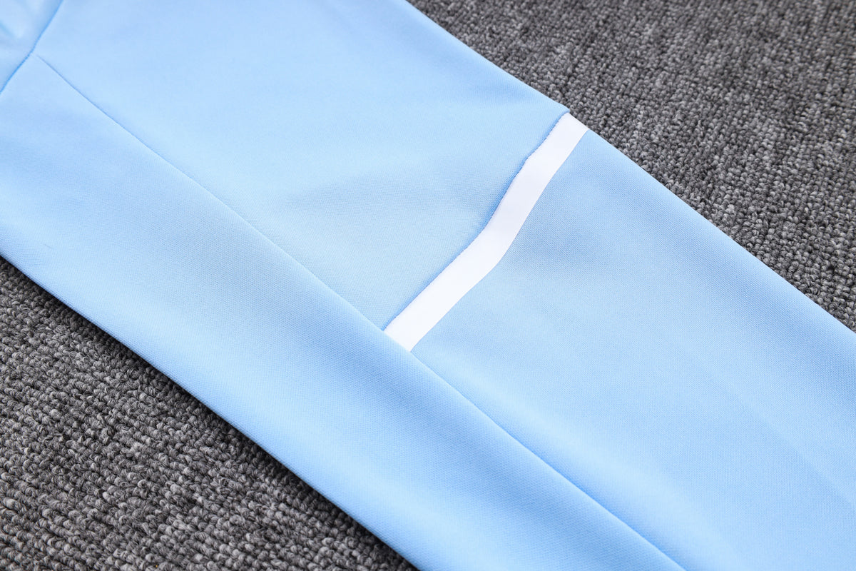 Veste à Capuche Zippée 2023/24 Bleu Clair