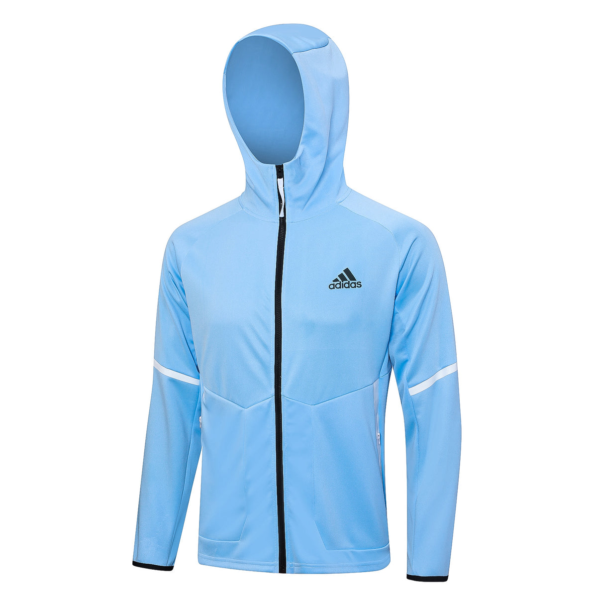Veste à Capuche Zippée 2023/24 Bleu Clair