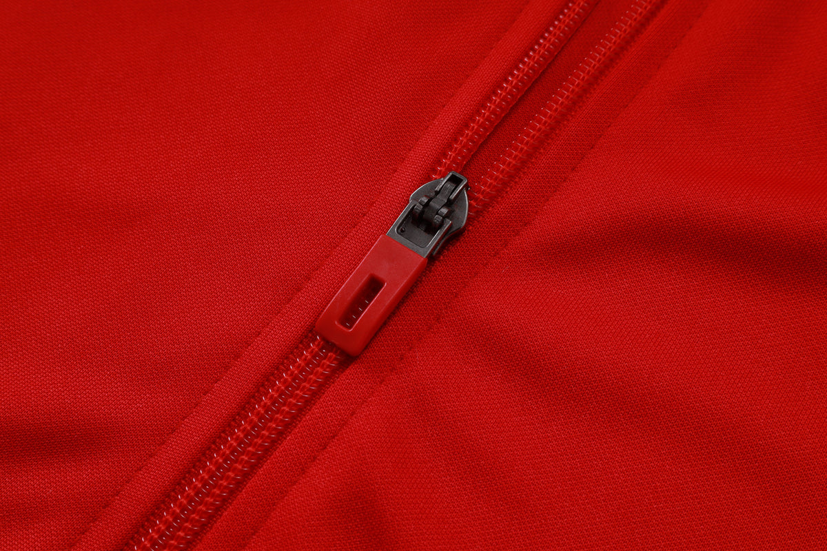 Veste à Capuche Zippée Allemagne Germany Rouge