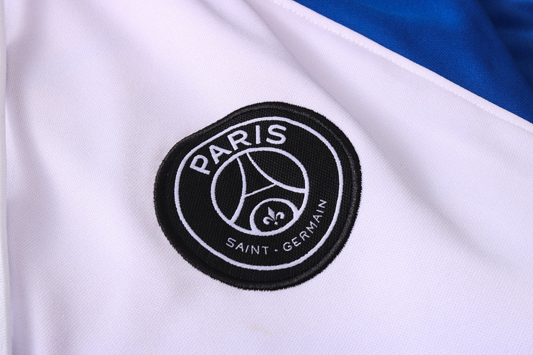 Veste à Capuche Zippée Bicolore