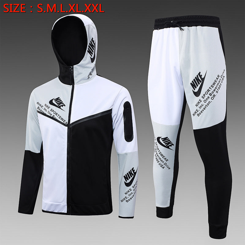 Veste à Capuche Zippée Bicolore 2023/24