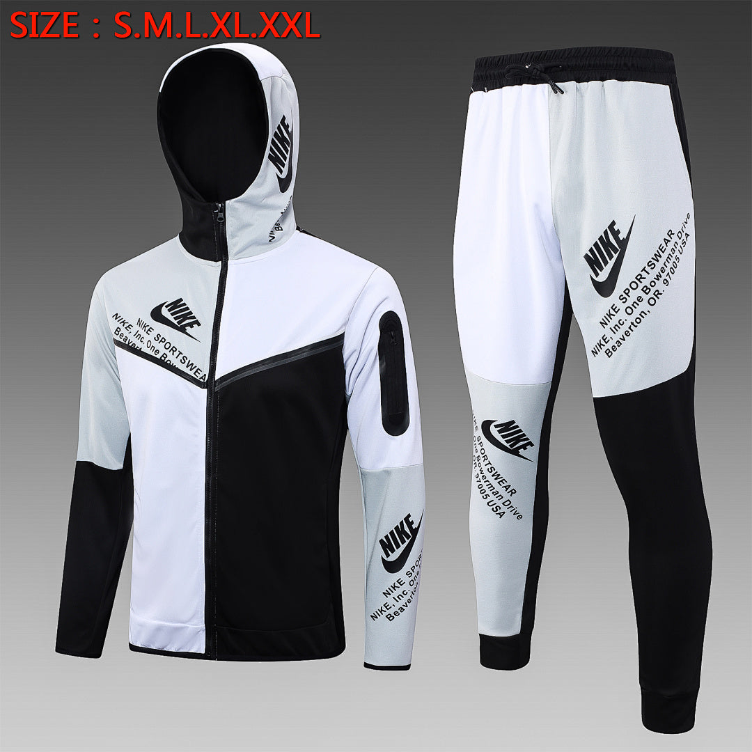 Veste à Capuche Zippée Bicolore 2023/24
