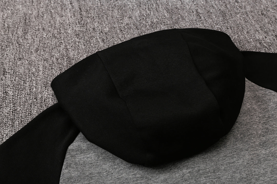 Veste à Capuche Zippée Gris