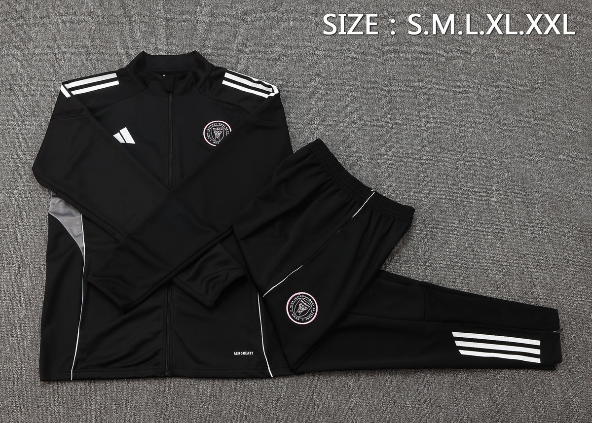 Veste à Capuche Zippée Miami Noir 2025/26