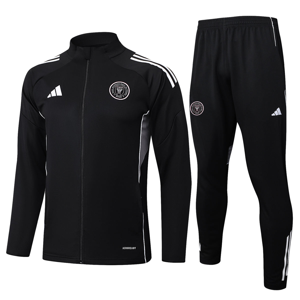 Veste à Capuche Zippée Miami Noir 2025/26