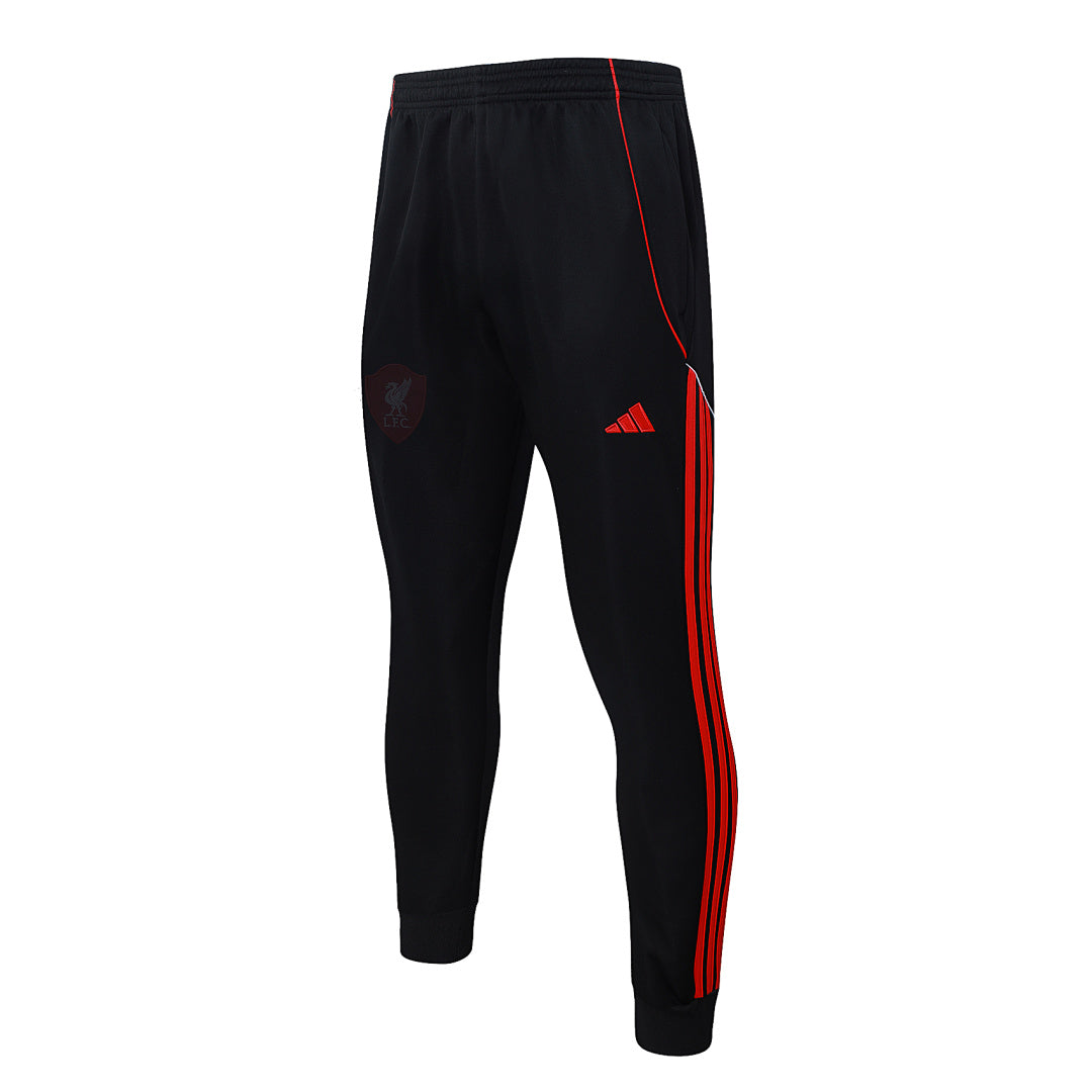 Veste à capuche zippée rétro Liverpool 2025/26 Noir
