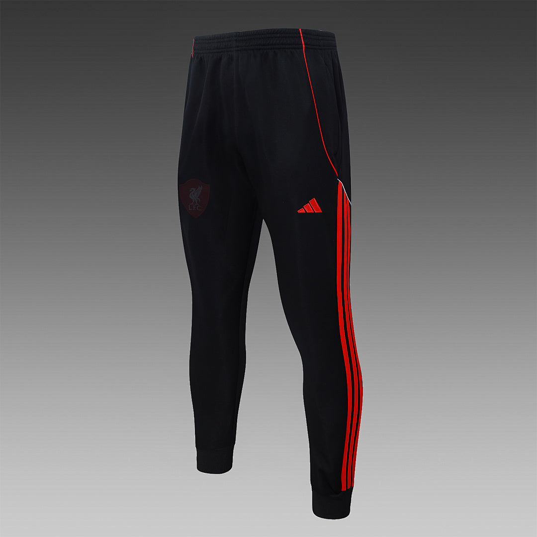 Veste à capuche zippée rétro Liverpool 2025/26 Noir
