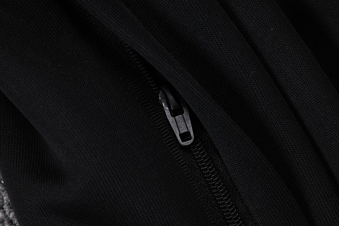 Veste à capuche zippée rétro Liverpool 2025/26 Noir